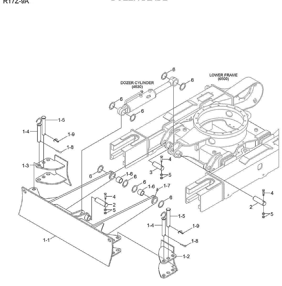 Pino - dividido para a máquina Hyundai - Imagem 2