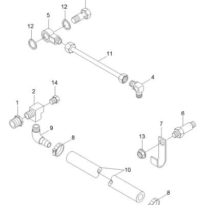 Acoplamento para a máquina Hyundai