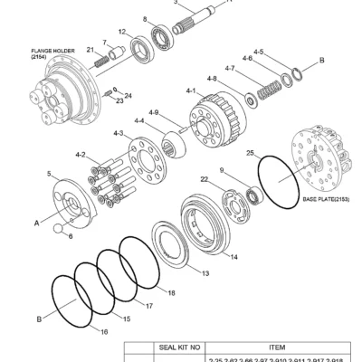 (1-1,1-7,7) para a máquina Hyundai