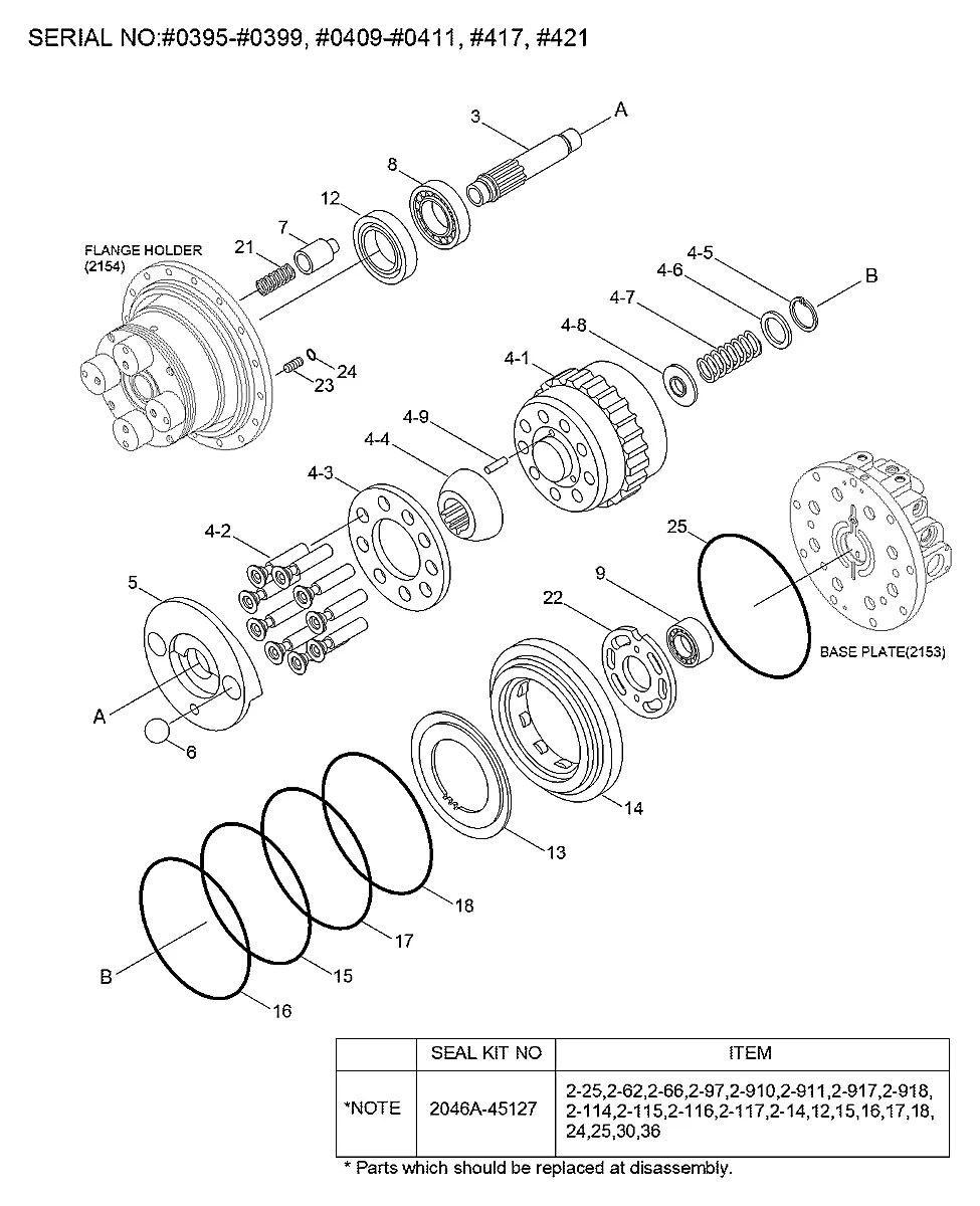 (1-1,1-7,7) para a máquina Hyundai