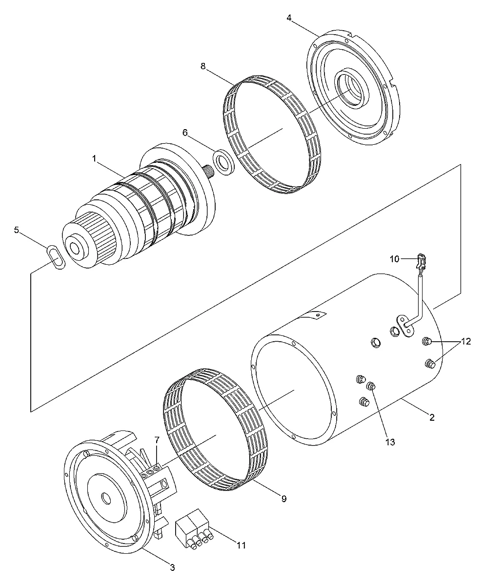 Rolamento para a máquina Hyundai - Imagem 2