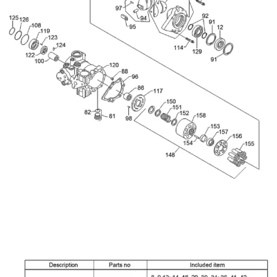 Acoplamento para a máquina Hyundai