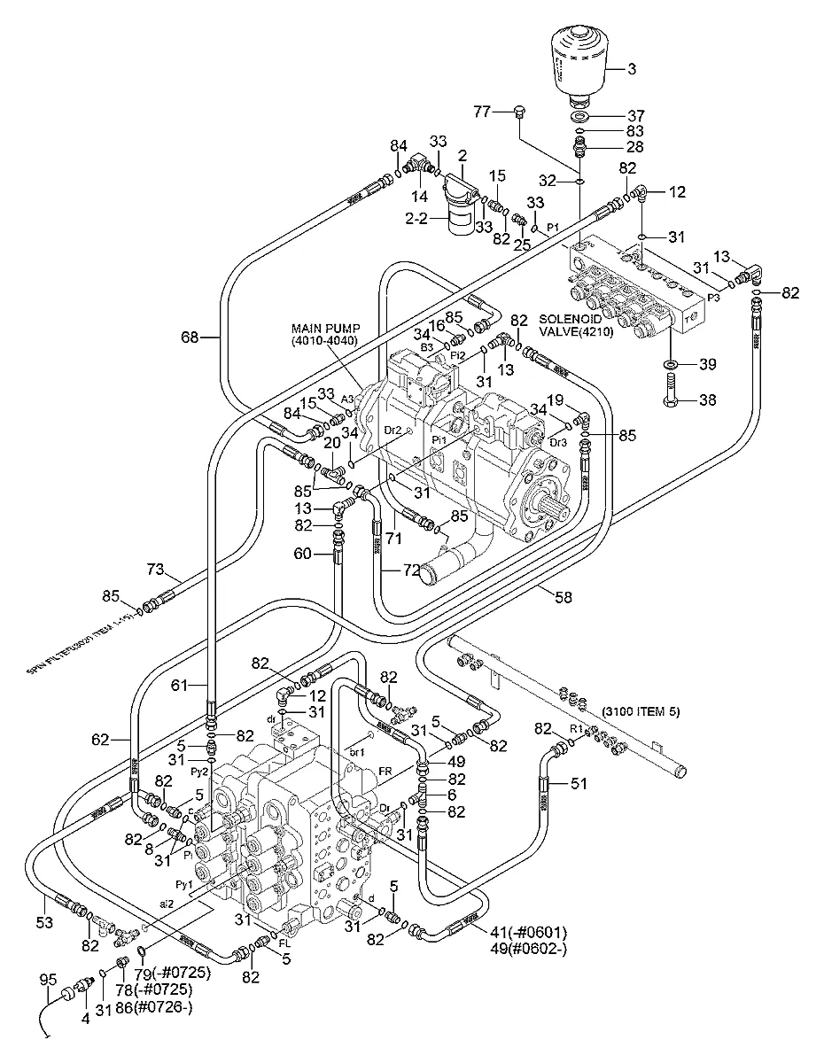 Adaptador para a máquina Hyundai