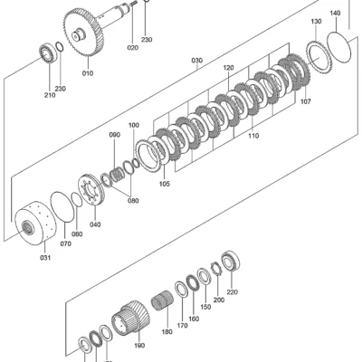 Acoplamento para a máquina Hyundai