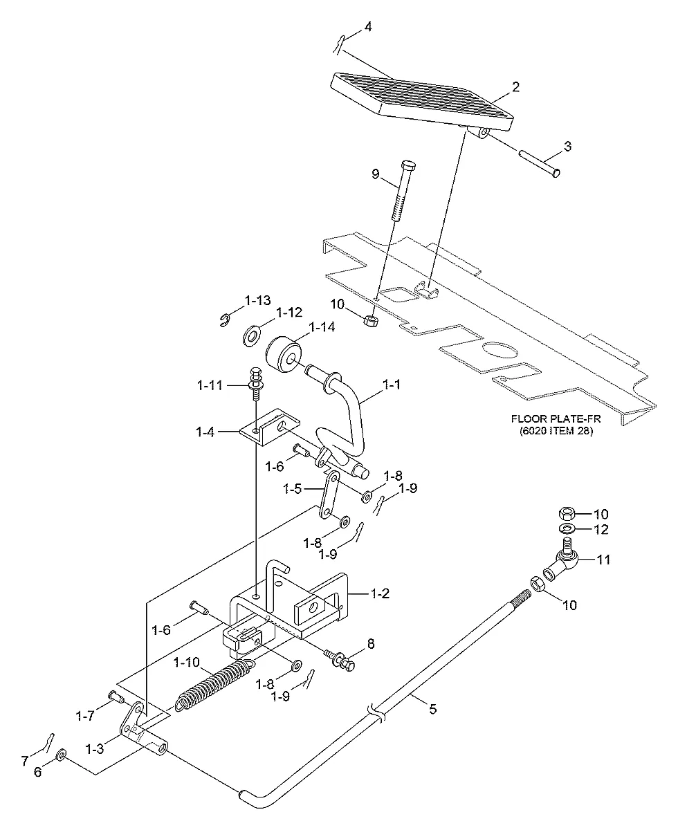 Mola de retorno para a máquina Hyundai - Imagem 2