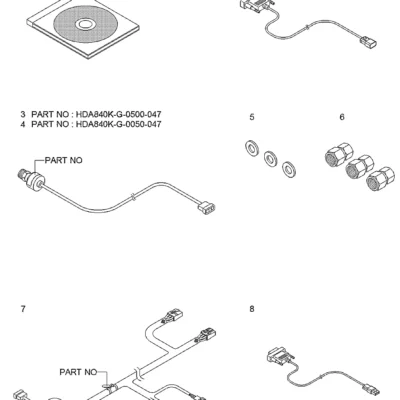 Adaptador-medidor para a máquina Hyundai