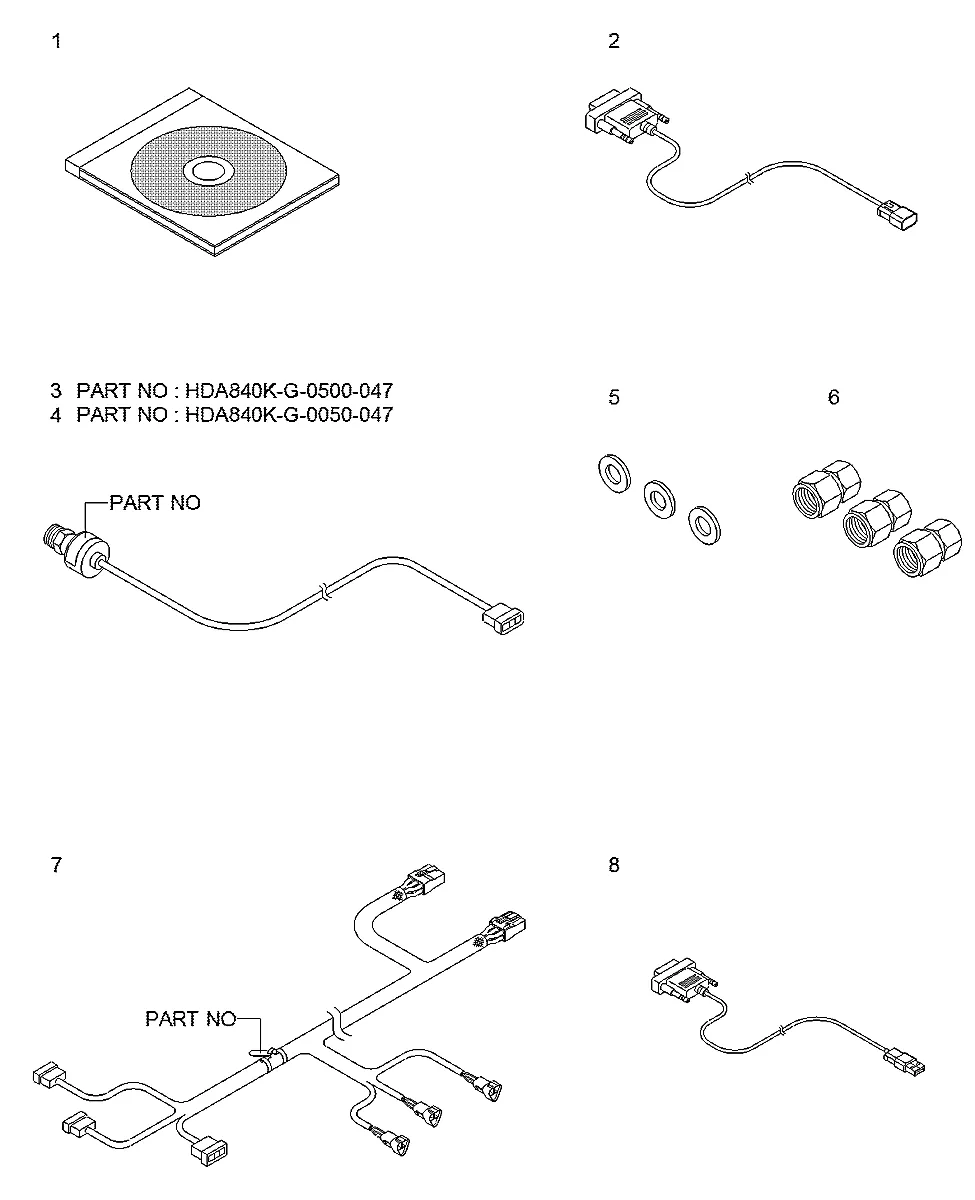 Adaptador-medidor para a máquina Hyundai