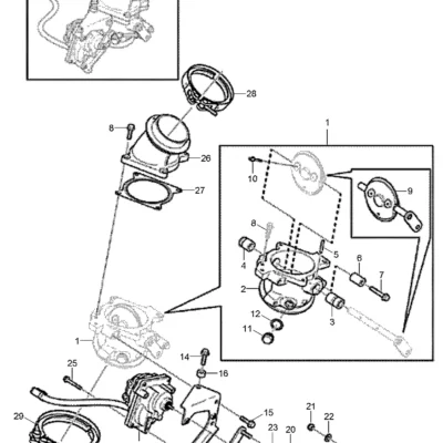 Alavanca para a máquina Hyundai