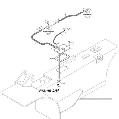 Adaptador para a máquina Hyundai