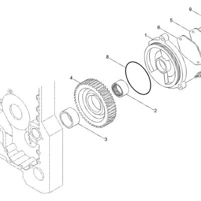 Adaptador-spline para a máquina Hyundai
