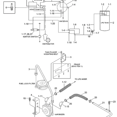 Adaptador para a máquina Hyundai