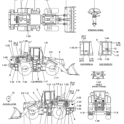 Acidente com bateria para a máquina Hyundai