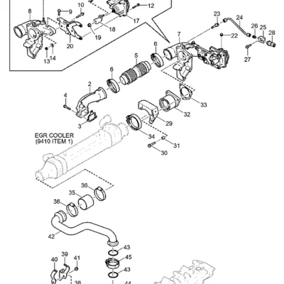 Alavanca para a máquina Hyundai