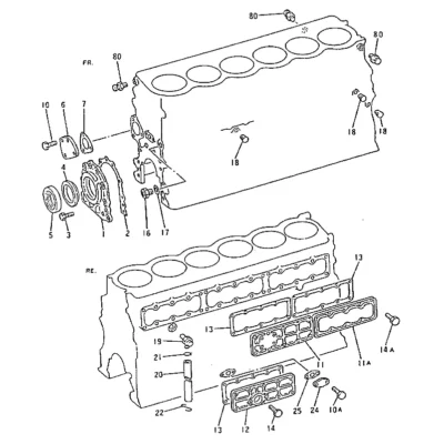 Abraçadeira de mangueira para a máquina Hyundai
