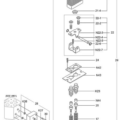 Adaptador para a máquina Hyundai