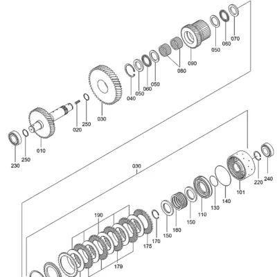 Acoplamento para a máquina Hyundai