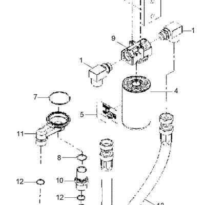 Adaptador para a máquina Hyundai