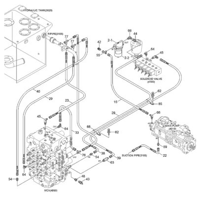 Adaptador para a máquina Hyundai