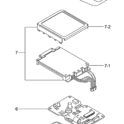 Adesivo-lcd para a máquina Hyundai