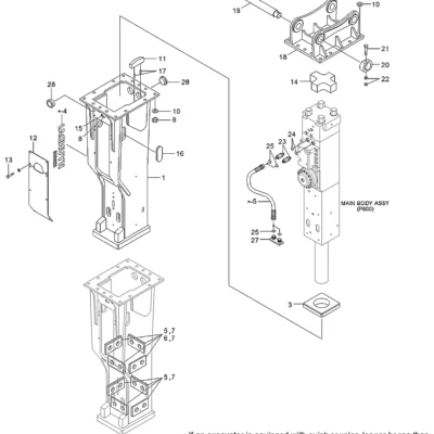 Adaptador para a máquina Hyundai