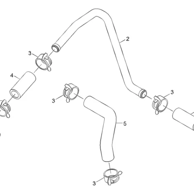 Acoplamento do cotovelo da mangueira para a máquina Hyundai