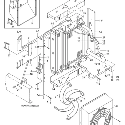 Absorvedor para a máquina Hyundai