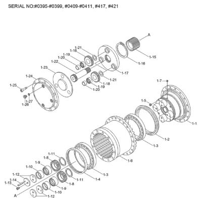 (1-2,1-27) para a máquina Hyundai