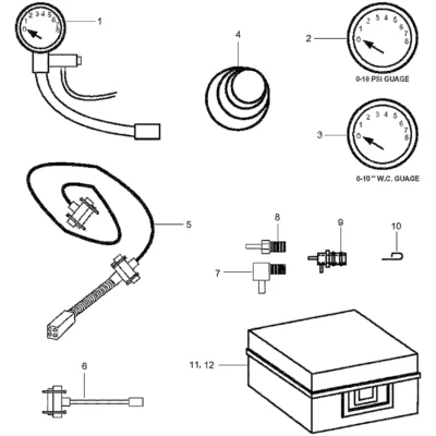 Adaptador-teste segundo para a máquina Hyundai