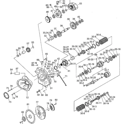 Adaptador - t/c para a máquina Hyundai