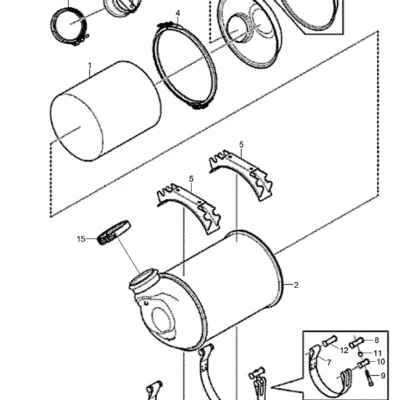 Adaptador para a máquina Hyundai
