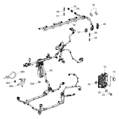 Adaptador de mangueira para a máquina Hyundai