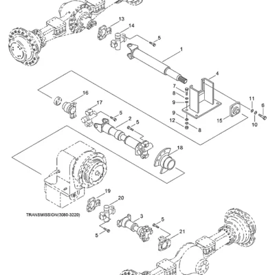Acoplamento-yoke para a máquina Hyundai