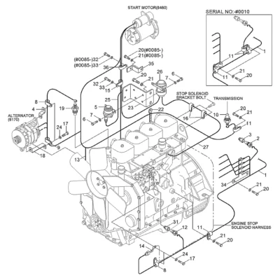 Adaptador para a máquina Hyundai
