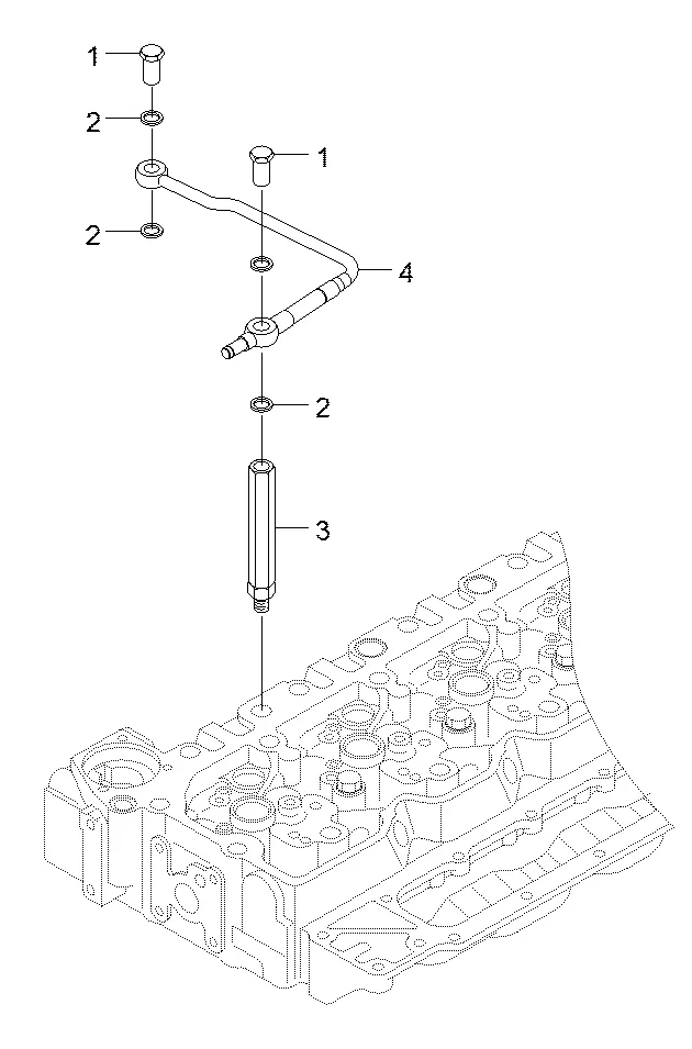 Adaptador-tubo redutor para a máquina Hyundai