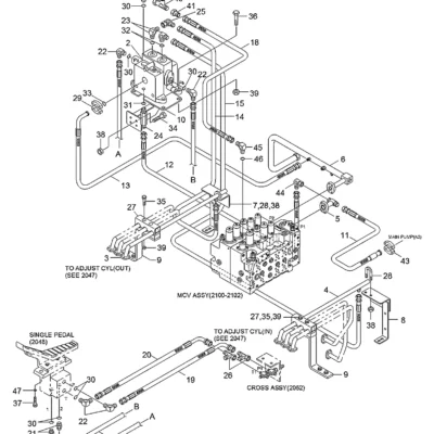 Adaptador para a máquina Hyundai