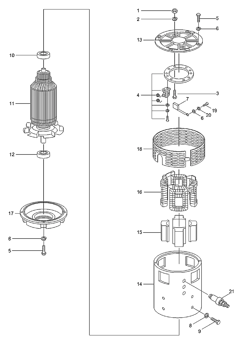 Rolamento para a máquina Hyundai - Imagem 2