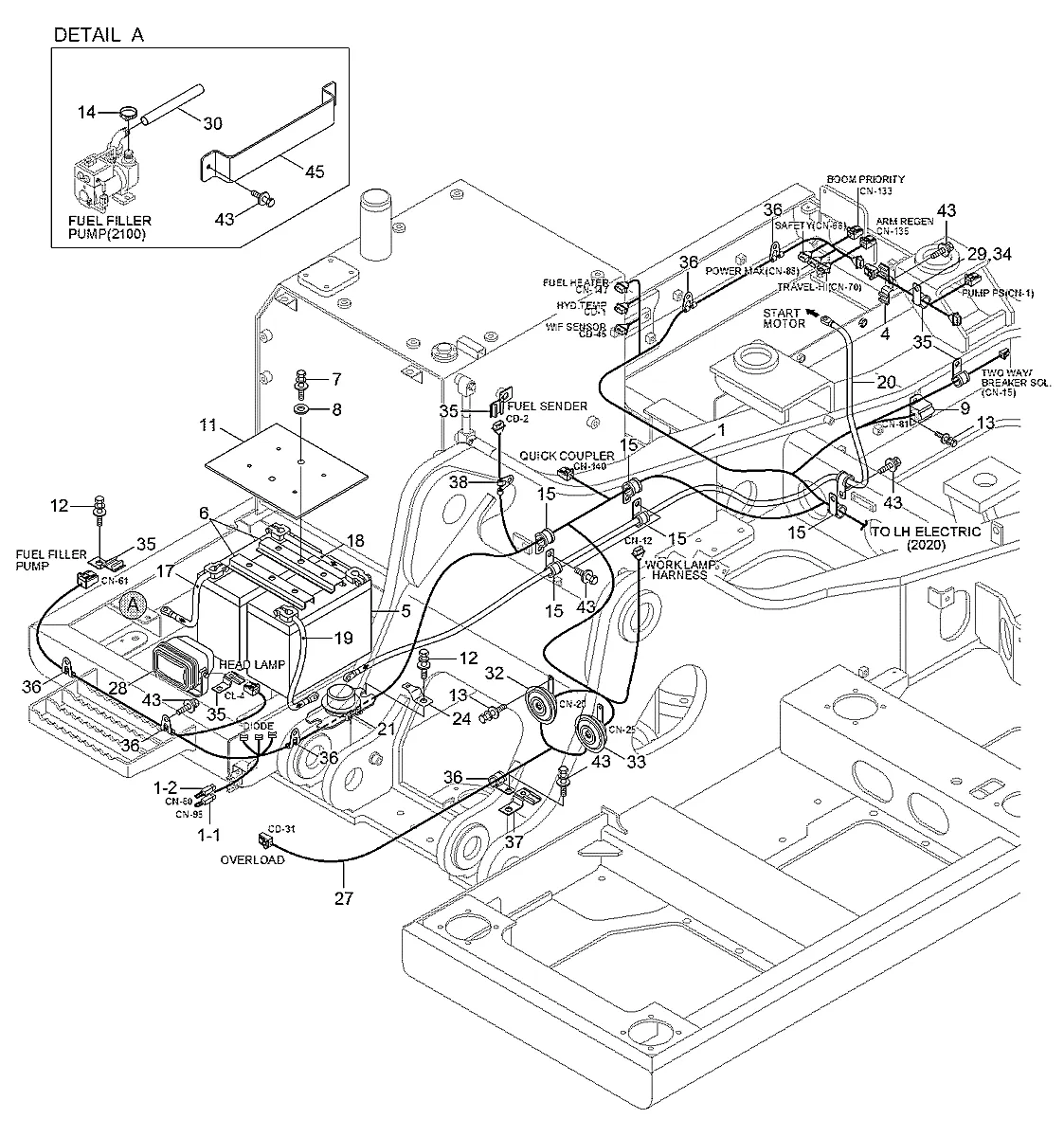Adaptador para a máquina Hyundai