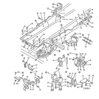 Abraçadeira de mangueira para a máquina Hyundai