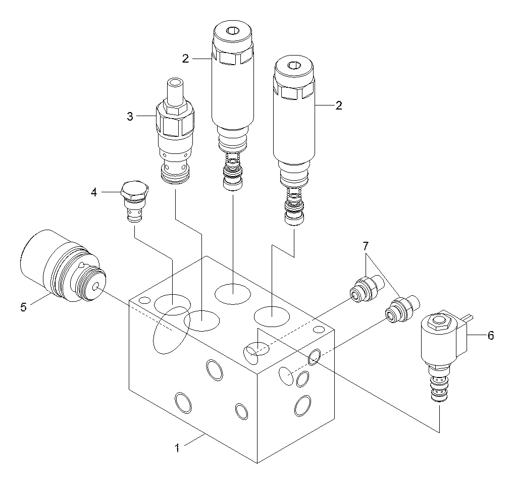 Adaptador para a máquina Hyundai