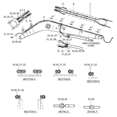 Adaptador - ST para a máquina Hyundai