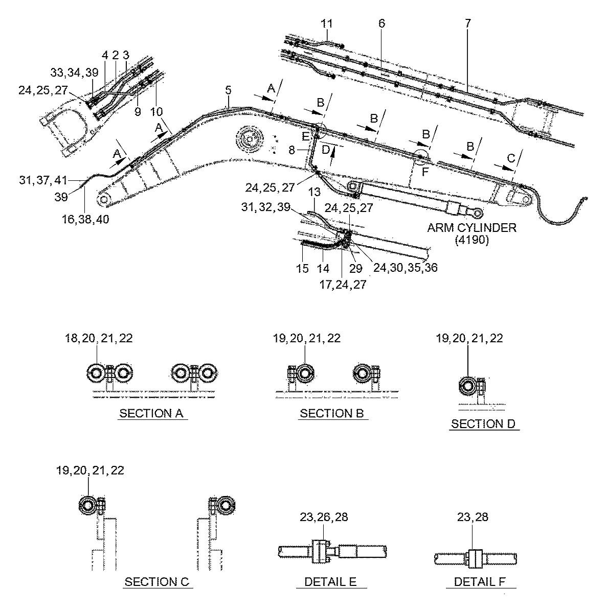 Adaptador - ST para a máquina Hyundai