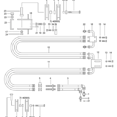 Adaptador para a máquina Hyundai