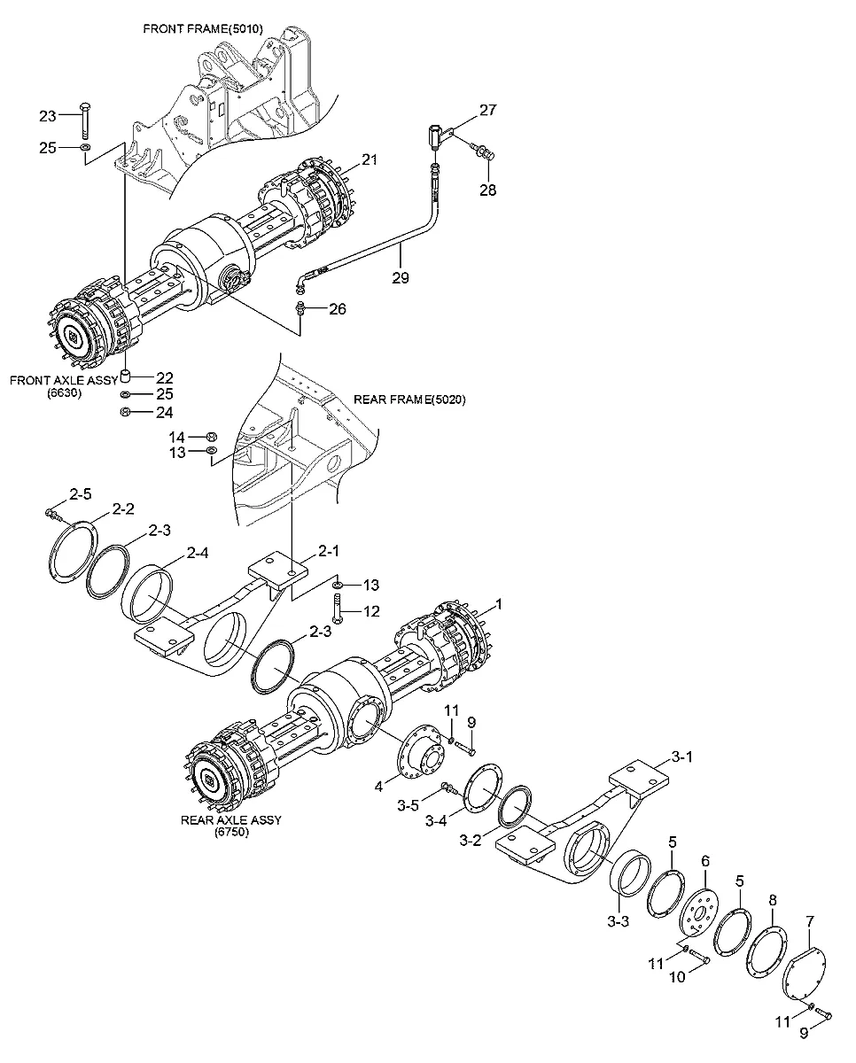 Adaptador para a máquina Hyundai