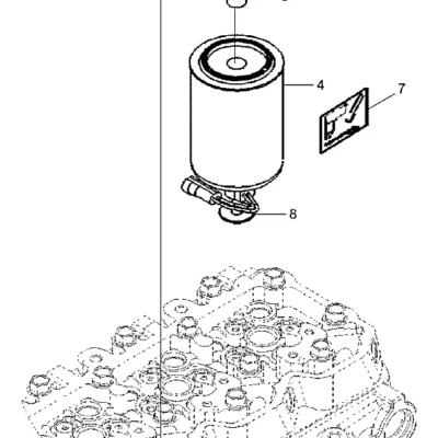 Adaptador para a máquina Hyundai