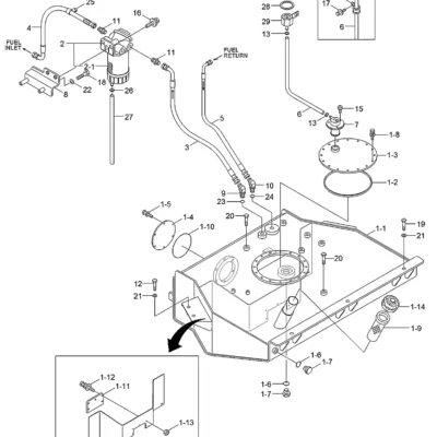 Adaptador para a máquina Hyundai
