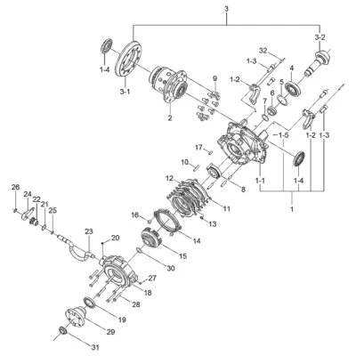 Alavanca para a máquina Hyundai