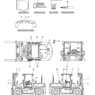 Adesivo-pneu sólido (exportação) para a máquina Hyundai