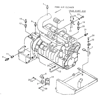 Adaptador para a máquina Hyundai