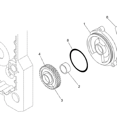 Adaptador-spline para a máquina Hyundai