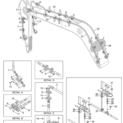 Acumulador para a máquina Hyundai